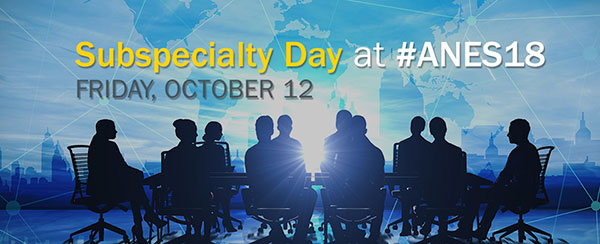 Subspecialty Day Friday october 12